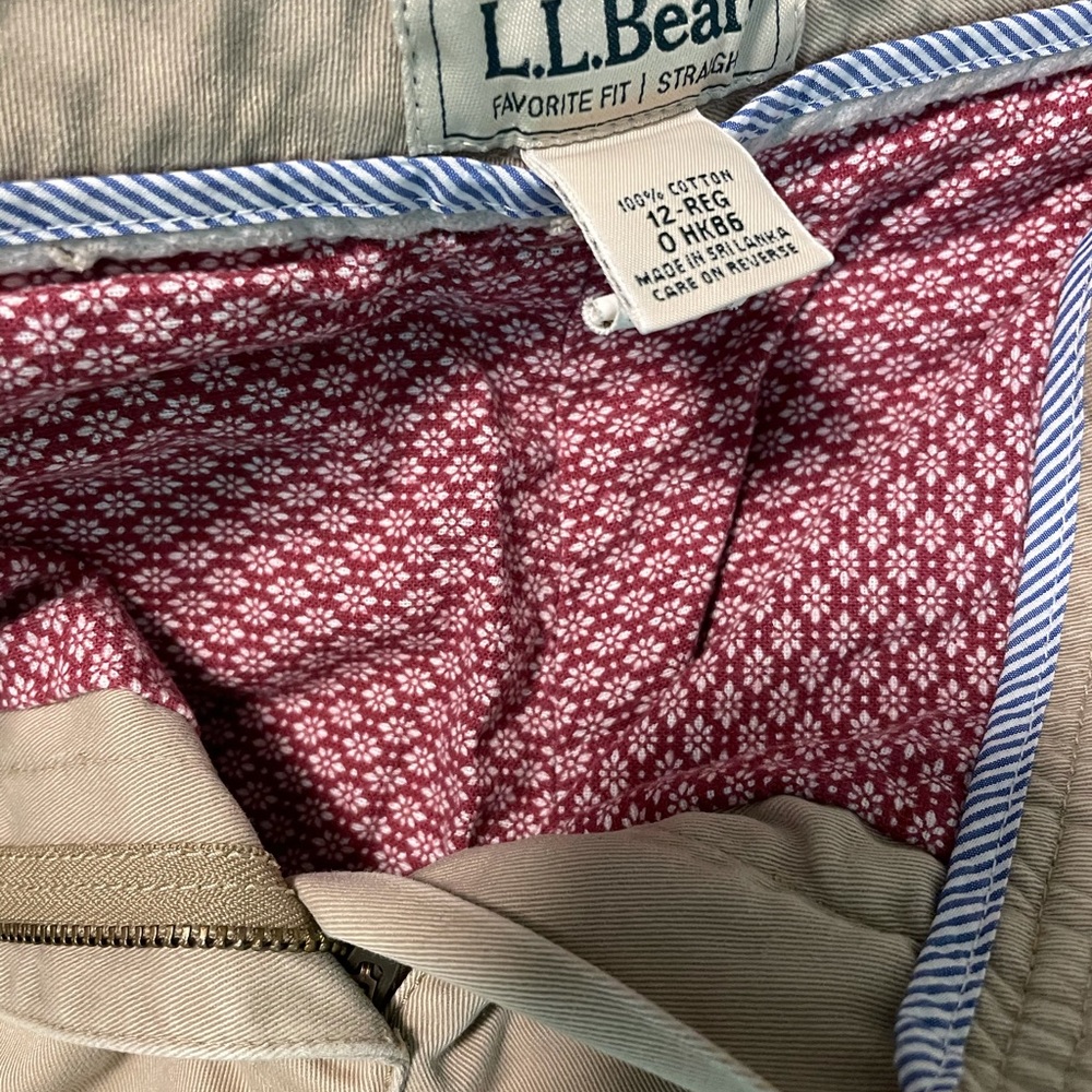 Pants lined